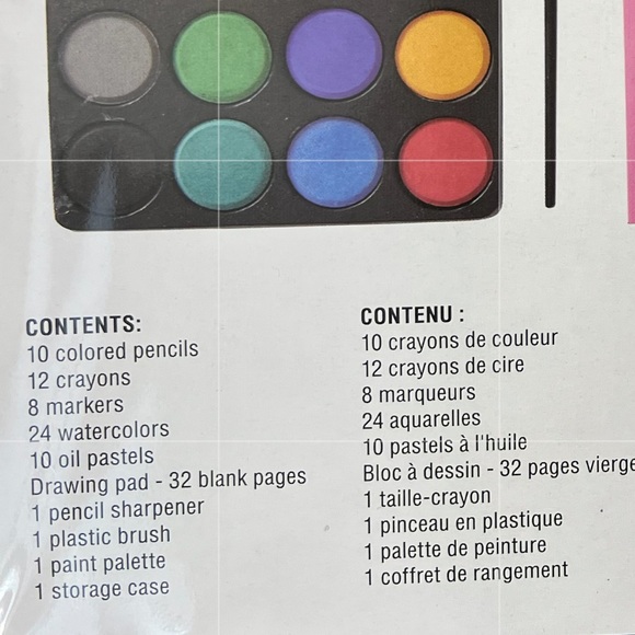 CREATOLOGY - Art Set / 100 Pieces Set / Unisex / Ages 6 + - Picture 9 of 9